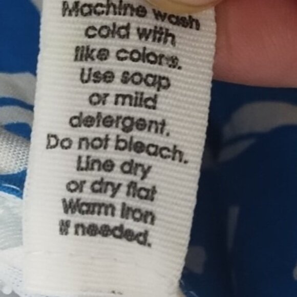 NWT Japna Short Puff Sleeve Off Shoulder Geometric Tie Back Fit & Flare Dress L - Picture 7 of 7